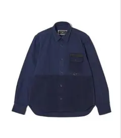 スノーピーク×トーンドトラウト フィールドフィッシングシャツ S ネイビーのサムネイル