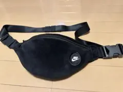 NIKE ベロア調 ボディバッグ ブラック