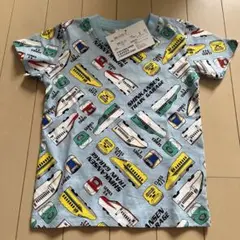 新幹線デザイン Tシャツ 100cm