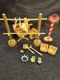 シルバニアファミリー 妖精シリーズ お洗濯 小物セット　廃盤