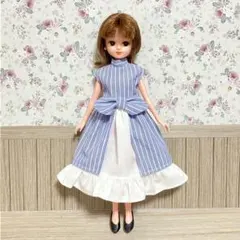 リカちゃん　ストライプのワンピースのサムネイル