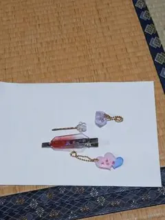 ハンドメイド レジンアクセサリー 4点セット