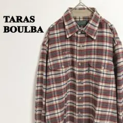 TARAS BOULBA チェック柄　長袖シャツ M アウトドア　秋冬のサムネイル