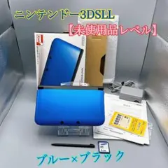 1484【未使用レベル】ニンテンドー3DSLL ブルー×ブラック