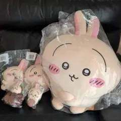 ちいかわ　うさぎだらけくじ　ぬいぐるみ　うさぎ