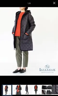 LAVENHAM BRUNDON ブランドン　36 黒のサムネイル