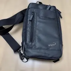 Crocodile ボディバッグ ブラック