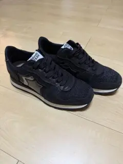 今だけお得超美品✨ATLANTIC STARS ブラック スニーカー