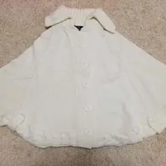 ＊ホワイト ポンチョ＊