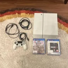 凛子ママ様専用です！ PS4 本体 ホワイト コントローラー付き