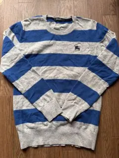 Burberry Black Label ストライプニットセーター サイズ2