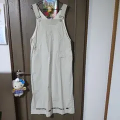 drug store'sオーバーオール drug store's 6ozデニム スタンディ刺繍 BIGサロペット(U 02