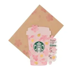 【〜送料無料〜】スタバ＊さくら2026＊ビバレッジカードピンク＊新品