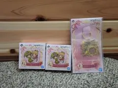 カードキャプターさくら バンダイ アニメキャラクター キーホルダー 3点セット