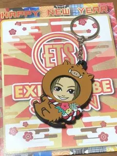 【値下げ】E-girls 楓 ラバーキーホルダー