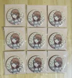 プロセカ はっぴーこれくしょんくじ はぴこれ 箔押し缶バッジD 花里