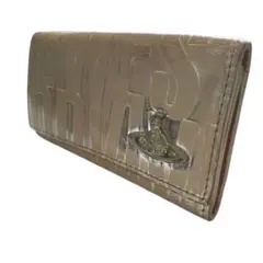 美品 ヴィヴィアン・ウエストウッド キーケース レザー シルバー ユニセックス