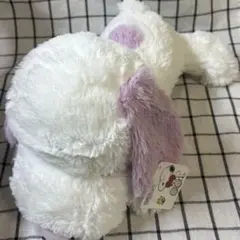 スヌーピー ぬいぐるみ ラベンダー ねそべり