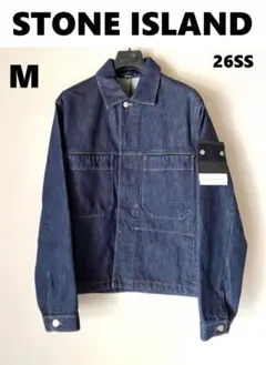 26SS【新品】STONE ISLAND ワッペンパッチ デニムジャケット M - メルカリ