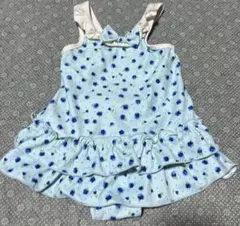 美品　ミキハウス　ワンピース水着　100サイズ