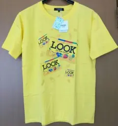 ダブルフォーカス LOOK Tシャツ 黄色 Ｍサイズ 新品のサムネイル