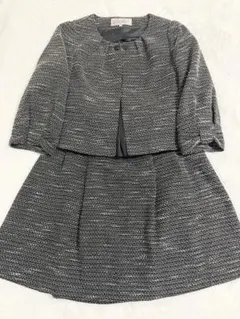 美品　入学式　卒業式　セレモニー　スーツ　3点セット