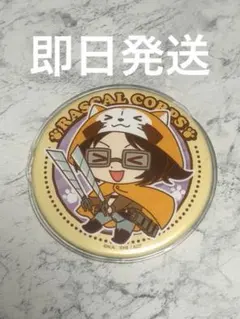 進撃の巨人 ラスカル ハンジ おっきめ缶バッジ