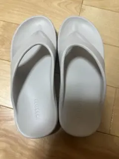 【美品】しまむら　リカバリーサンダル　ベージュ　 Lのサムネイル