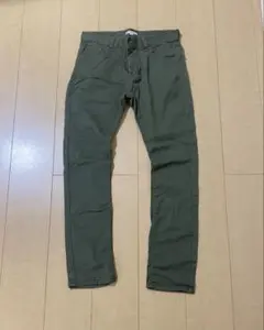 処分価格imp スキニー サイズS カーキ色