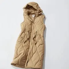 ロングダウンベスト ダウンベスト