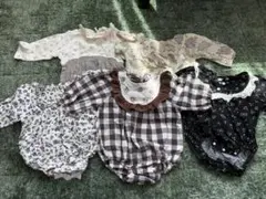 春　秋　ベビー服 ロンパース 80 女の子　まとめ売り