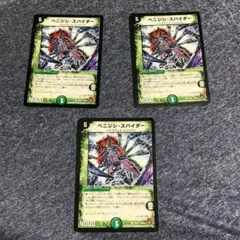 ベニシシスパイダー　3枚