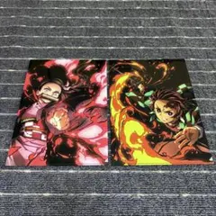 鬼滅の刃 全集中展 竈門炭治郎 禰豆子 クリアファイル 2枚セット
