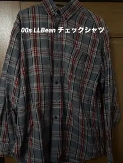金*ン様 00s L.L.Bean チェックシャツ　M