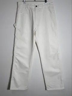 Dickies ディッキーズ　W34 ホワイト　ワークパンツ　ペインターパンツ