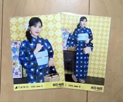 乃木坂46 生写真 柴田柚菜 真夏の全国ツアー2026 浴衣 3種コンプ 美品