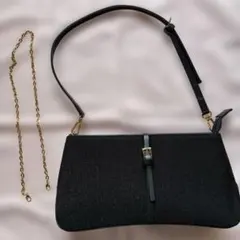 フォーマルバッグ ショルダー・チェーンストラップ付き