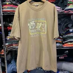 USA古着 ルート66 イーグル プリント Tシャツ