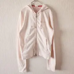 【tommy girl】（XS）フルジップアップパーカー/柔らか快適/羽織り