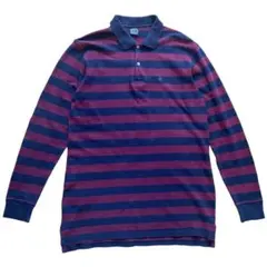 穴あり　ポロシャツ POLO RALPH LAUREN USA製 ボーダー 古着