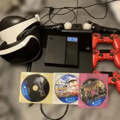 PlayStation 4 本体 VRヘッドセット付き　コントローラー　ムーブ