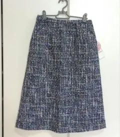 PART2　新品未使用　スカート　ツイード　寒色系　 junkoshimada