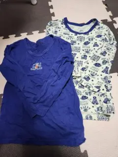 下着　長袖　130　綿100％　2枚