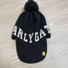 美品☆PEARL GATEES ゴルフニット帽