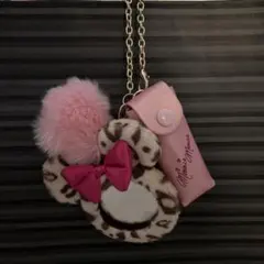 ディズニーヒョウ柄チャーム