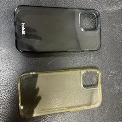 holdit iPhone 13mini ケース 2個セット 黒 透明