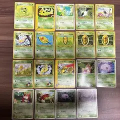 R*K様 【12】ポケモンカード 旧裏面 草・毒タイプ まとめ売り 42枚