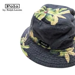 90s Polo by Ralph Lauren - ボタニカル柄ハット M