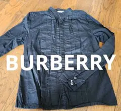 BURBERRY ネイビー 長袖シャツ