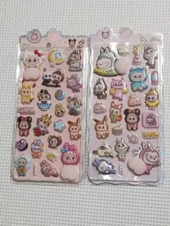 LAGUCU 立体シール 2シートセット